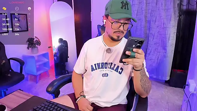 DaviidEvans_ Pertunjukan Webcam