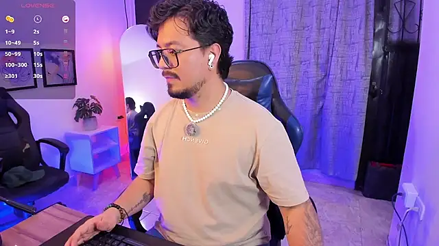 Pertunjukan Kamera Web DaviidEvans_