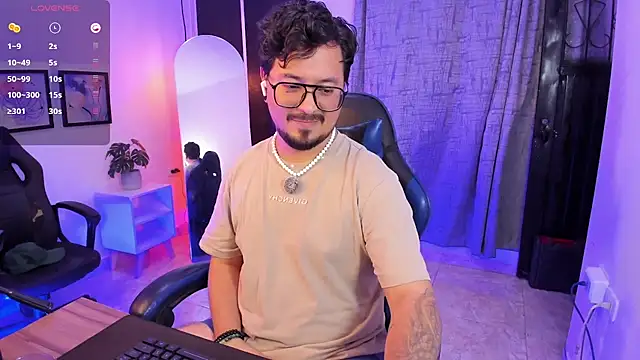 DaviidEvans_ webkamerás műsora