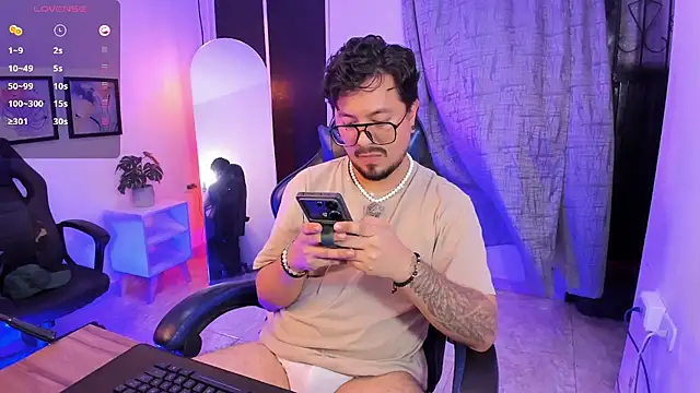 DaviidEvans_ webkamerás műsora