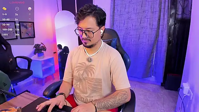 DaviidEvans_ Pertunjukan Webcam