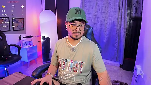 Webkamerová show DaviidEvans_