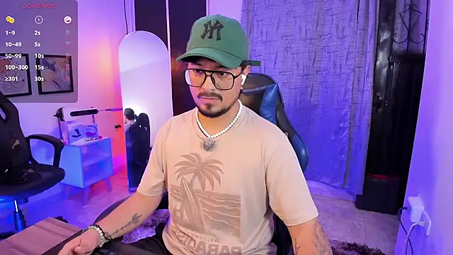 DaviidEvans_ Pertunjukan Webcam