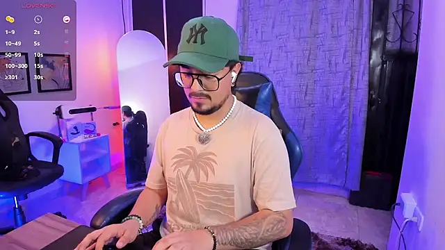 DaviidEvans_ Pertunjukan Webcam