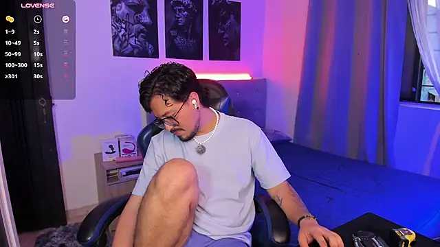 DaviidEvans_ Pertunjukan Webcam