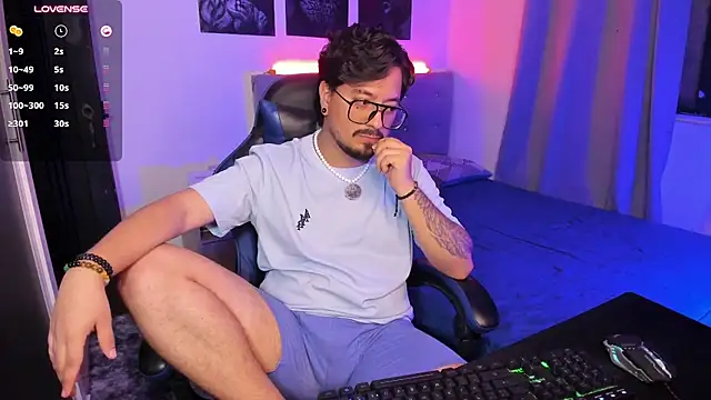DaviidEvans_ Pertunjukan Webcam