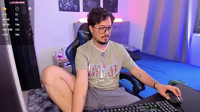 DaviidEvans_ Pertunjukan Webcam