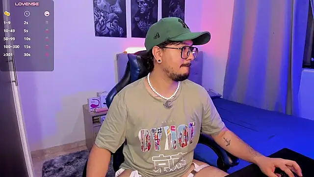 DaviidEvans_ webkamerás műsora
