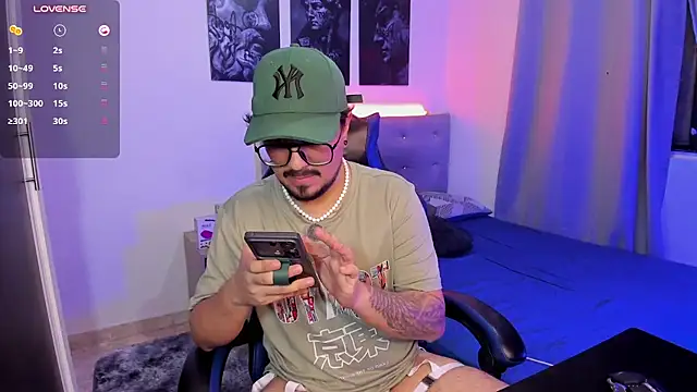 Show de DaviidEvans_ na webcam