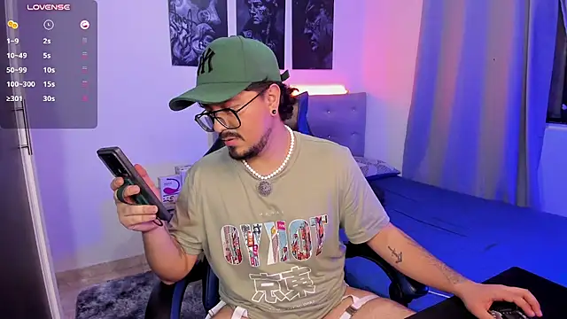 DaviidEvans_ Pertunjukan Webcam