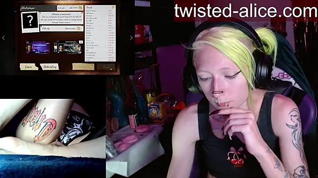 Chat +18 de Twisted_Alice ao vivo