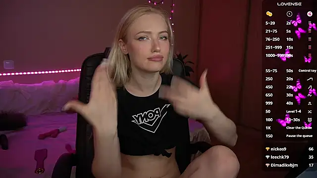 Webkamerová show AmandaFiree
