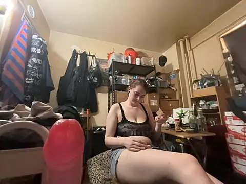 Pertunjukan Kamera Web Snowbunnycake_131