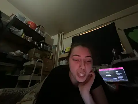 Pertunjukan Kamera Web Snowbunnycake_131