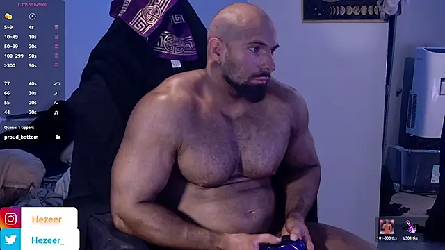 Musculus6 Adlı Modelin Web Kamerası Şovu
