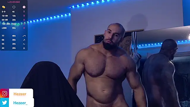 Show de Musculus6 na webcam