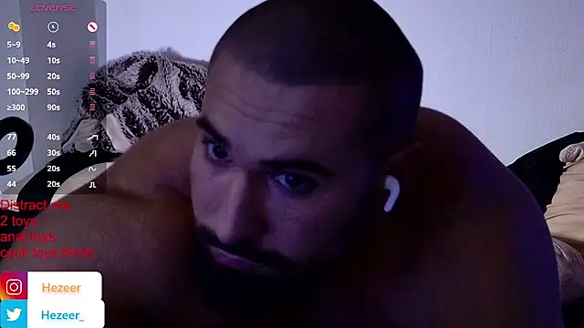 Show de Musculus6 na webcam
