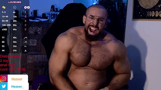 Musculus6 Show in webcam