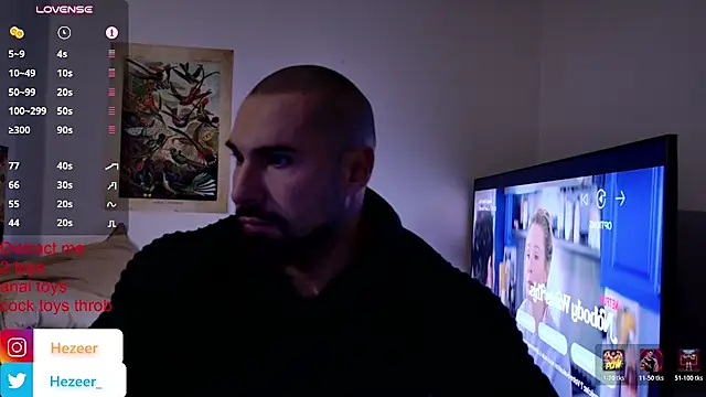 Show de Musculus6 na webcam