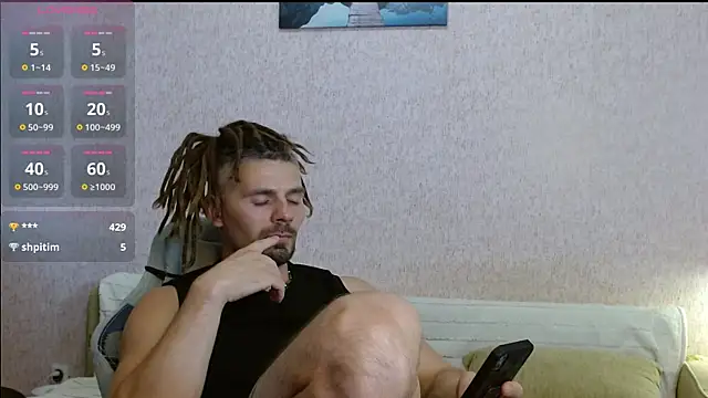Aestheticguy101: διαδικτυακό σόου στην κάμερα