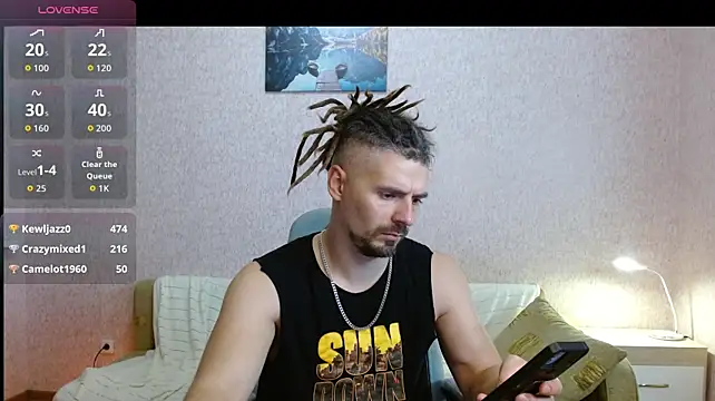 Aestheticguy101 Adlı Modelin Web Kamerası Şovu