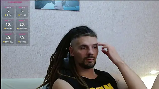 Show modela Aestheticguy101 na web-kameri
