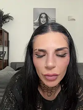 Show modela LexiCoco na web-kameri
