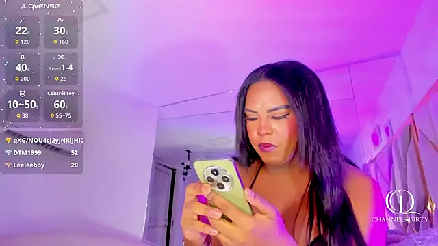 Show de ChannelssDiirty na webcam