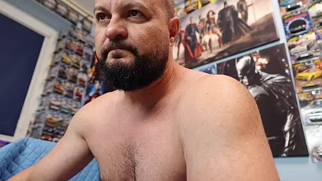 Muscle_Bear Show in webcam