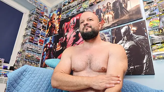 Muscle_Bearのウェブカメラショー