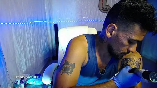 Carlo_yates 网络视讯表演