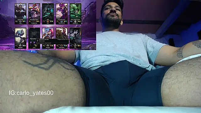 Show de Carlo_yates na webcam