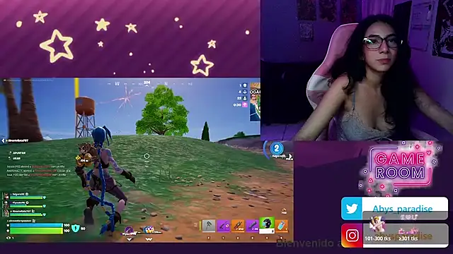 Show webcam de Abysparadise