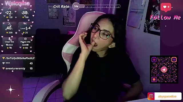 Chat XXX ao vivo de Abysparadise