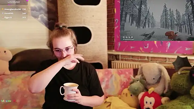 GamerGirl_Eve: διαδικτυακό σόου στην κάμερα