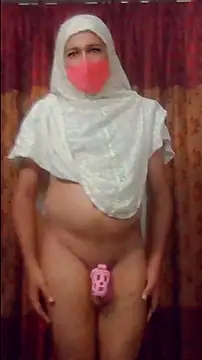 Hijab_Crossy Show in webcam