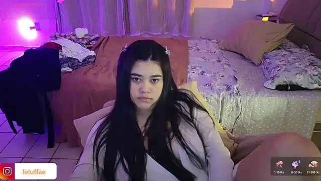 Show de feluriana na webcam