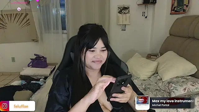 Show de feluriana na webcam