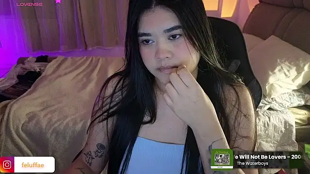 Show de feluriana na webcam
