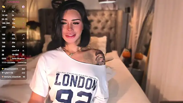 โชว์เว็บแคมของ ParisianDoll