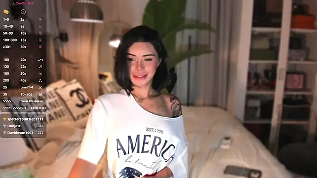 ParisianDolln Webbikameraesitys