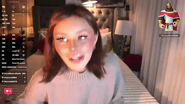 Show webcam de ParisianDoll