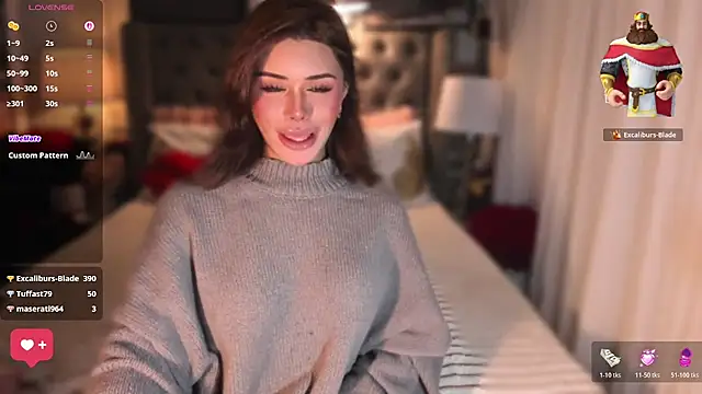 ParisianDoll Show in webcam