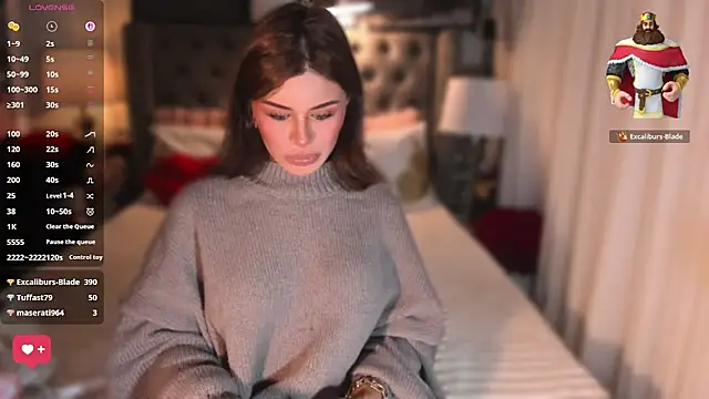 ParisianDoll Show in webcam