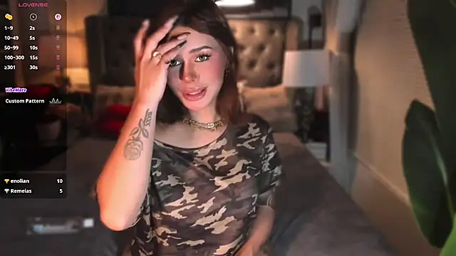 ParisianDolln Webbikameraesitys