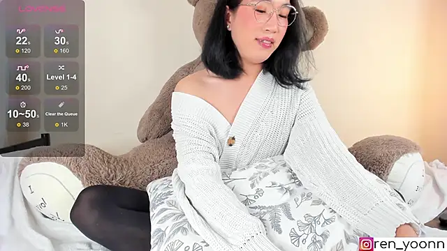 Ren_yoon Adlı Modelin Web Kamerası Şovu