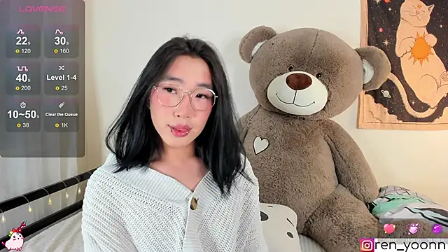 Show modela Ren_yoon na web-kameri
