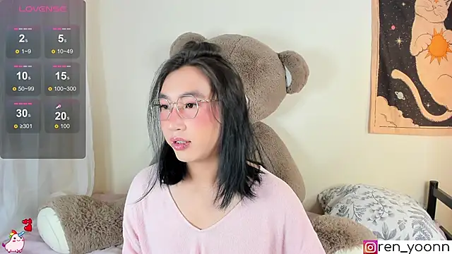 Ren_yoon Adlı Modelin Web Kamerası Şovu
