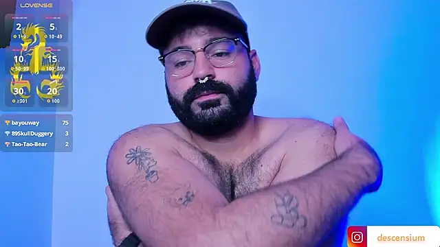 Show modela johnnyalx na web-kameri