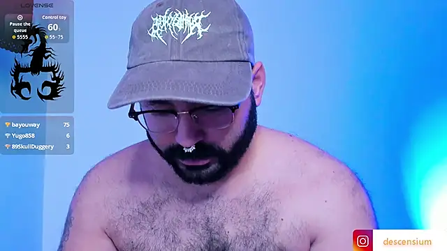 Show modela johnnyalx na web-kameri